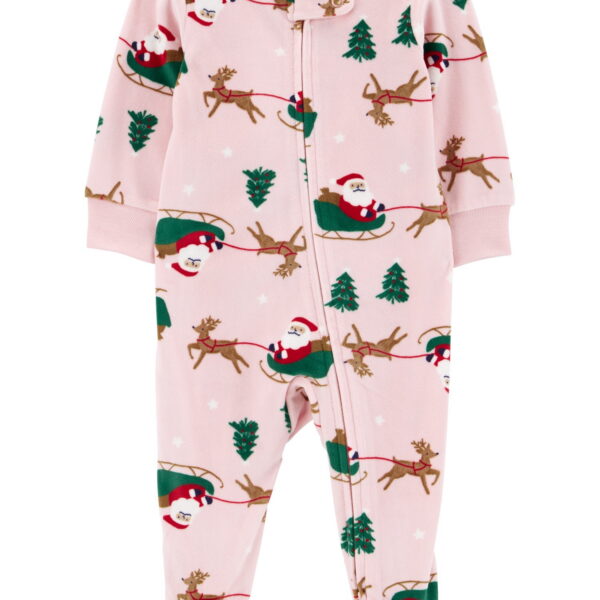 Carter's Child of Mine Baby Cozy Holiday Sleep N Play, Sizes Preemie-6/9 Months