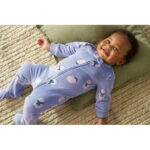 Carter's Child of Mine Baby Cozy Holiday Sleep N Play, Sizes Preemie-6/9 Months