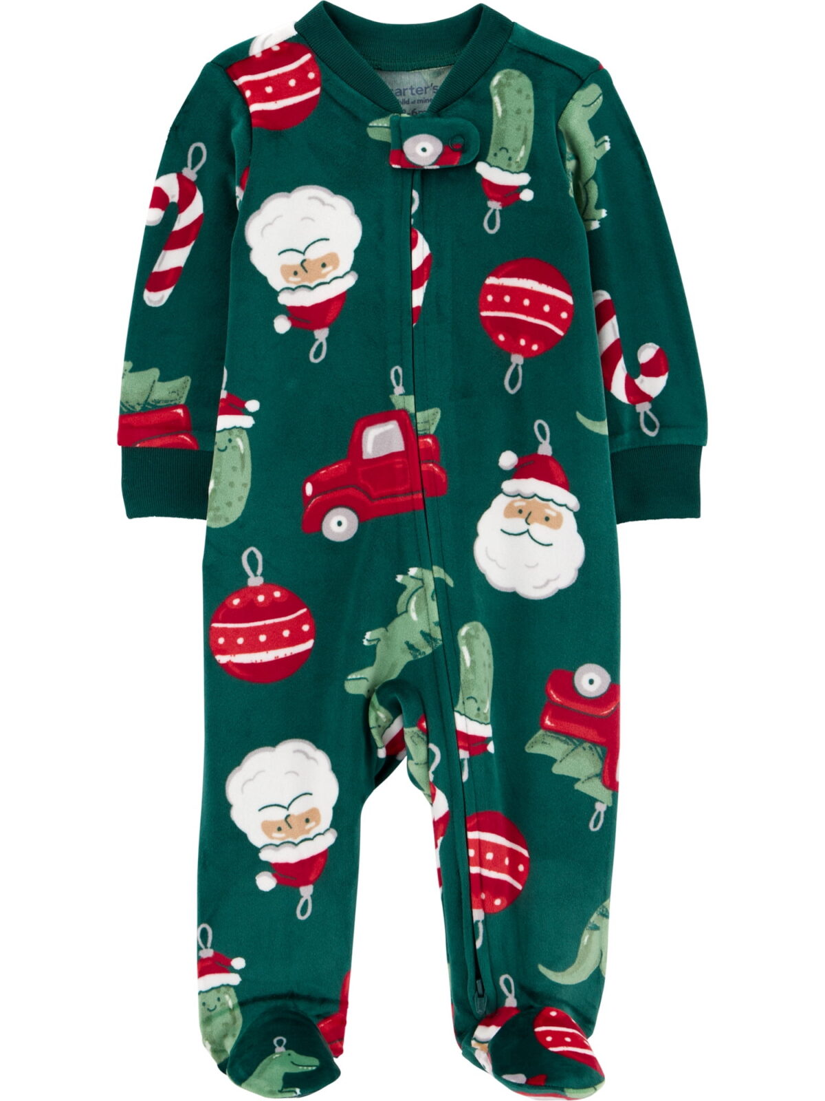 Carter's Child of Mine Baby Cozy Holiday Sleep N Play, Sizes Preemie-6/9 Months