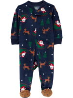 Carter's Child of Mine Baby Cozy Holiday Sleep N Play, Sizes Preemie-6/9 Months