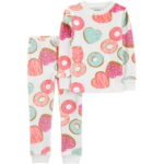 Carter's Child of Mine Toddler Cozy Pajama Set, 2-Piece, Sizes 12M-5T