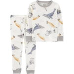 Carter's Child of Mine Toddler Cozy Pajama Set, 2-Piece, Sizes 12M-5T