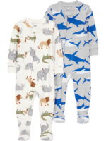 Carter's Child of Mine Toddler Pajama, 2-Pack, One-Piece, Sizes 12M-5T