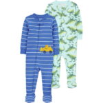 Carter's Child of Mine Toddler Pajama, 2-Pack, One-Piece, Sizes 12M-5T