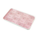 CASAFUN Large Rectangular Self Draining Soap Dishes, Bar Soap Holder, Soap Tray Soap Saver Bar Dish for Soap Sponge Dryer Bathroom Toilet Shower Kitchen Restaurant Counter