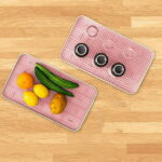 CASAFUN Large Rectangular Self Draining Soap Dishes, Bar Soap Holder, Soap Tray Soap Saver Bar Dish for Soap Sponge Dryer Bathroom Toilet Shower Kitchen Restaurant Counter