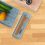 CASAFUN Large Rectangular Self Draining Soap Dishes, Plastic Bar Soap Holder, Soap Tray Soap Saver Bar Dish for Soap Sponge Dryer Bathroom Toilet Shower Kitchen Restaurant Counter