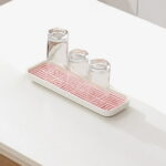 CASAFUN Large Rectangular Self Draining Soap Dishes, Plastic Bar Soap Holder, Soap Tray Soap Saver Bar Dish for Soap Sponge Dryer Bathroom Toilet Shower Kitchen Restaurant Counter