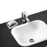 Ceramic Soap Dish Stainless Steel Soap Holder for Bathroom and Shower Double Layer Draining Soap Box by Lofekea