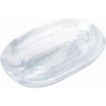 Ceramics Soap Dishes for Bathroom Kitche Oval Dark Sea Green 125x85x20mm