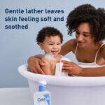 CeraVe Baby Wash & Baby Shampoo, Gentle Tear-Free Cleanser for Baby and Toddler, 16 fl oz