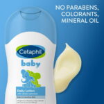 Cetaphil Baby Daily Lotion with Organic Calendula, Sweet Almond & Sunflower Oils, 13.5 oz