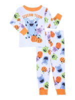 Character Toddler Halloween Glow in the Dark Pajama Set, 2-Piece, Sizes 12M-5T