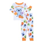 Character Toddler Halloween Glow in the Dark Pajama Set, 2-Piece, Sizes 12M-5T