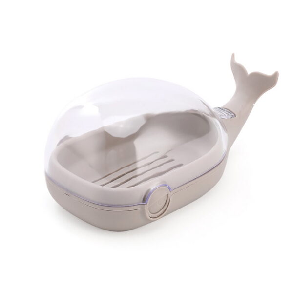 Clearance Items!TAKTUK Soap Holder,Soap Bar Container Holder Case Travel Dish Storage Drainers Box Cover Dishes Plastic,Soap Dish,Bathroom Accessories