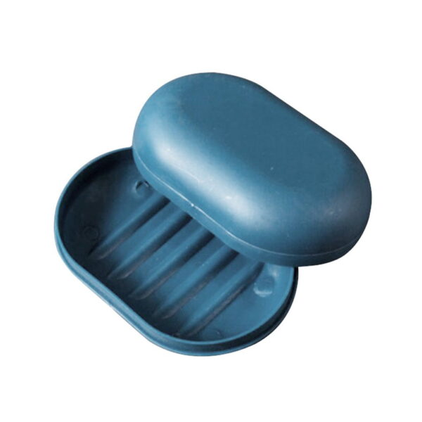 Clearance Items!TAKTUK Soap Holder,Soap Bar Container Holder Case Travel Dish Storage Drainers Box Cover Dishes Plastic,Soap Dish,Bathroom Accessories