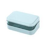Clearance Items!TAKTUK Soap Holder,Soap Bar Container Holder Case Travel Dish Storage Drainers Box Cover Dishes Plastic,Soap Dish,Bathroom Accessories