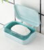 Clearance Items!TAKTUK Soap Holder,Soap Bar Container Holder Case Travel Dish Storage Drainers Box Cover Dishes Plastic,Soap Dish,Bathroom Accessories
