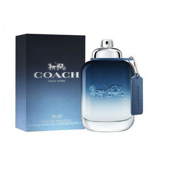 Coach Blue Eau De Toilette, Cologne for Men, 3.3 oz