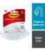 Command Soap Dish, Frosted, 1 Dish, 2 Mounting Bases, 2 Medium Strips/Pack
