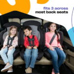 Cosco Kids Finale 2-in-1 Booster Car Seat, Storm Kite, Toddler, Unisex