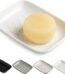 CozyNestFinds Soap Dish for Shower, Bar Soap Holder, Ceramic Soap Dishes for Bar Soap, Sponge Holder Soap Saver Soap Tray for Bathroom Kitchen Sink, 5.5 Inch, White