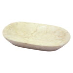 Creative Home Curvy Collection Genuine Natural Champagne Marble Soap Dish