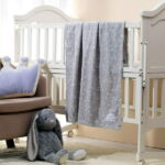 CREVENT 30''X40'' Cute Warm Baby Blanket for Girls Infants Toddlers' Bedding Crib Cot Stroller, Baby Shower Birthday Newborn's Gift, 75X100cm, Yellow Elephant