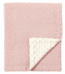 CREVENT 30''X40'' Organic Muslin Cotton Baby Blanket for Newborns, Soft Mink Backing, Essential for Baby Shower Birthday Gift - Pink 75X100cm