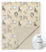 CREVENT Cozy Soft and Warm Mink Baby Blanket, Gift Packing with Ribbon for Newborn Infant Toddler's Crib Cot Stroller, for All Season Use (30"X40" Zoo)
