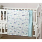 CREVENT Minky Baby Blanket for Girls Boys, Soft Plush Receiving Blanket for Newborns - 30x40 Inches (Space)