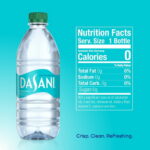 Dasani Purified Water Bottles, 16.9 fl oz, 32 Pack