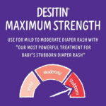 Desitin Maximum Strength Baby Diaper Rash Cream with Zinc Oxide, 16 oz