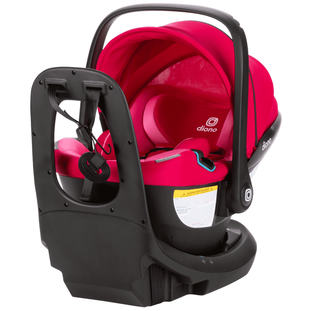 Diono LiteClik 30 RXT Infant Car Seat and Base, Purple Wildberry