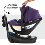 Diono LiteClik 30 RXT Infant Car Seat and Base, Purple Wildberry