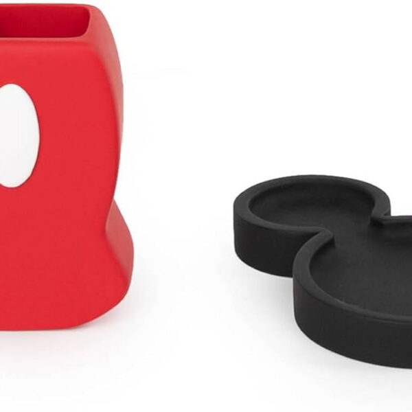 Disney Mickey Mouse Iconic 2 Piece Soap Dish & Toothbrush Holder Set