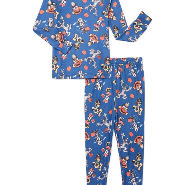 Disney Mickey Mouse Toddlers’ Halloween Pajama Top and Pants Set, 2-Piece, Sizes 12M-5T