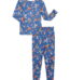 Disney Mickey Mouse Toddlers’ Halloween Pajama Top and Pants Set, 2-Piece, Sizes 12M-5T