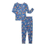 Disney Mickey Mouse Toddlers’ Halloween Pajama Top and Pants Set, 2-Piece, Sizes 12M-5T