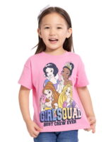 Disney Princess Toddler Girls' Graphic Tee with Short Sleeves, Sizes 12M-5T