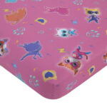 Disney Super Kitties 5-Pc Toddler Bed Set-Comforter, Top and Bottom Sheet, Pillowcase, Blanket, Girl