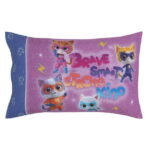 Disney Super Kitties 5-Pc Toddler Bed Set-Comforter, Top and Bottom Sheet, Pillowcase, Blanket, Girl