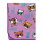 Disney Super Kitties 5-Pc Toddler Bed Set-Comforter, Top and Bottom Sheet, Pillowcase, Blanket, Girl
