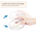 DODAMOUR Travel Soap Dish, Leakproof Travel Soap Case with Lid, Bar Soap Holder Travel Container for Camping, Outdoor, Bathroom, Hiking Traveling (Transparent)