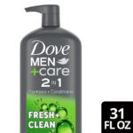 Dove Men+Care Daily 2-in-1 Shampoo and Conditioner Fresh & Clean, 31 oz