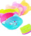 Draining Soap Dishes, Dishwashing Sponge Soap Holder with Water Tray, Keep The Place Dry, Easy to Clean Bear Soap Cases, Suitable for Kitchen, Bathroom, Soap Container