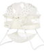 Dream On Me Karley Bassinet in French White, Quick Fold and Easy to Carry, Large Storage Basket
