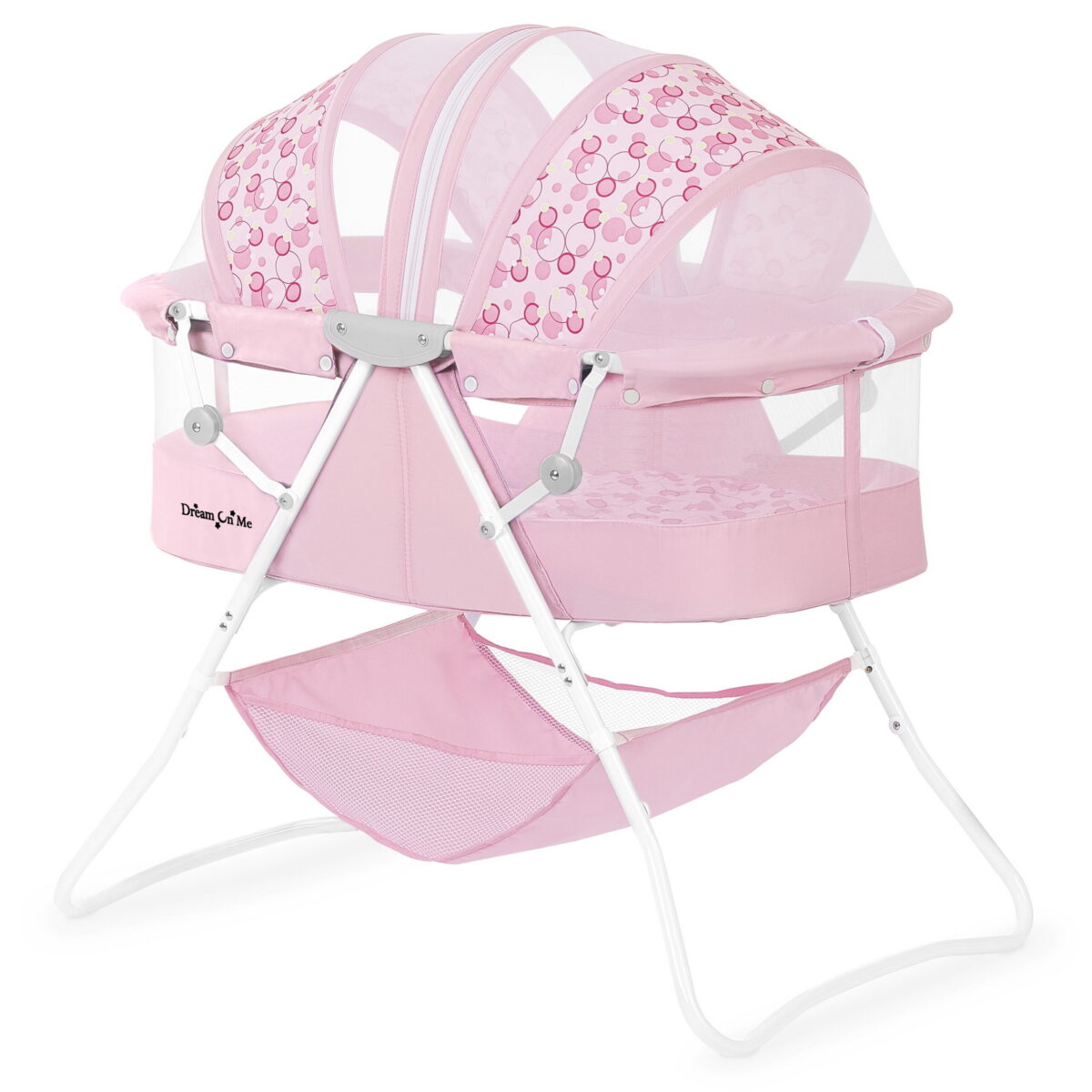 Dream On Me Karley Bassinet in Pink