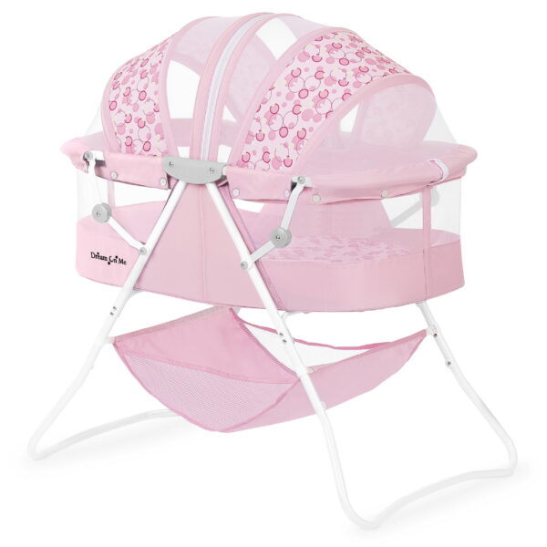 Dream On Me Karley Bassinet in Pink