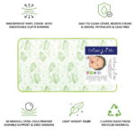 Dream On Me Twilight Spring Crib and Toddler Bed Mattress, Green